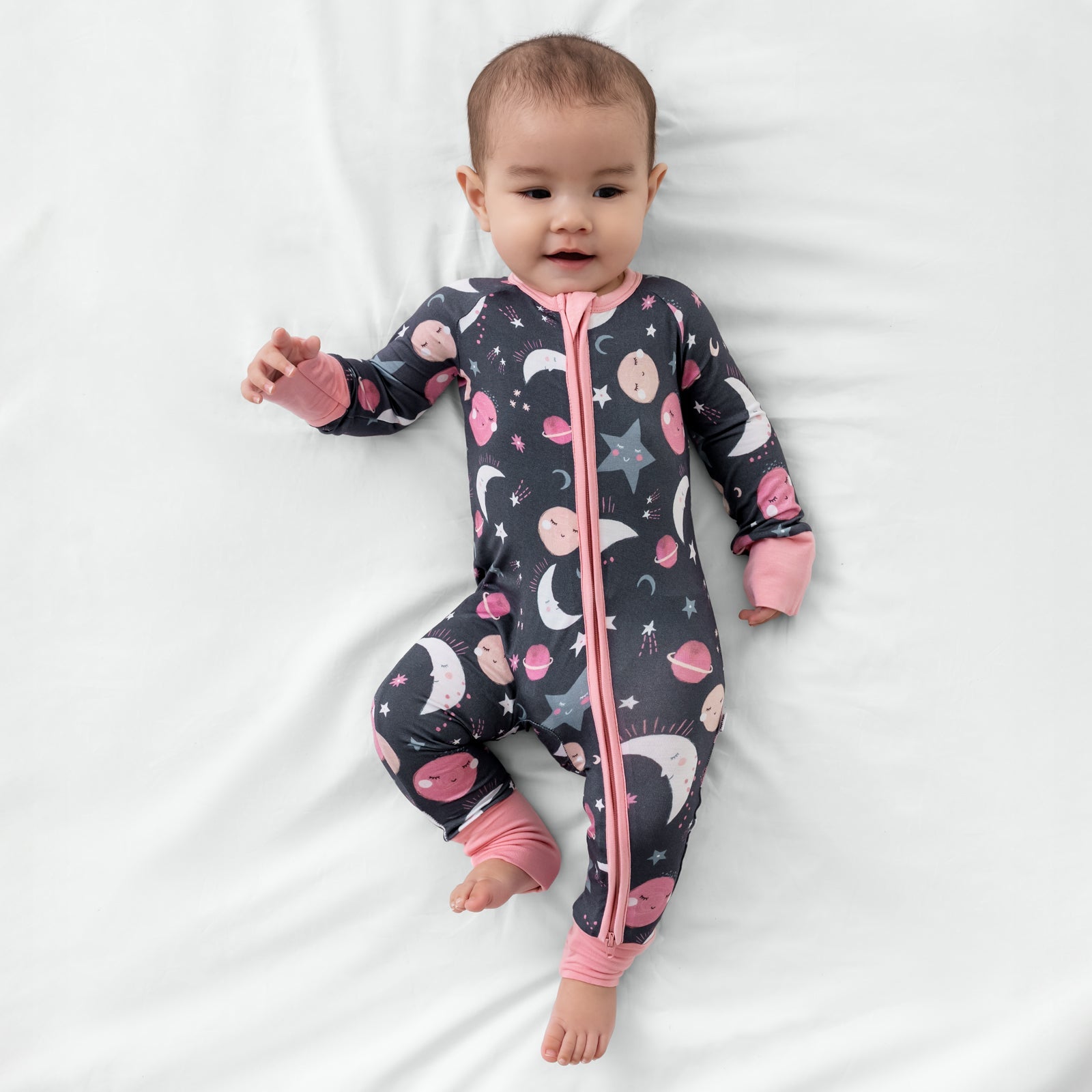 Pink To the Moon & Back Zippy