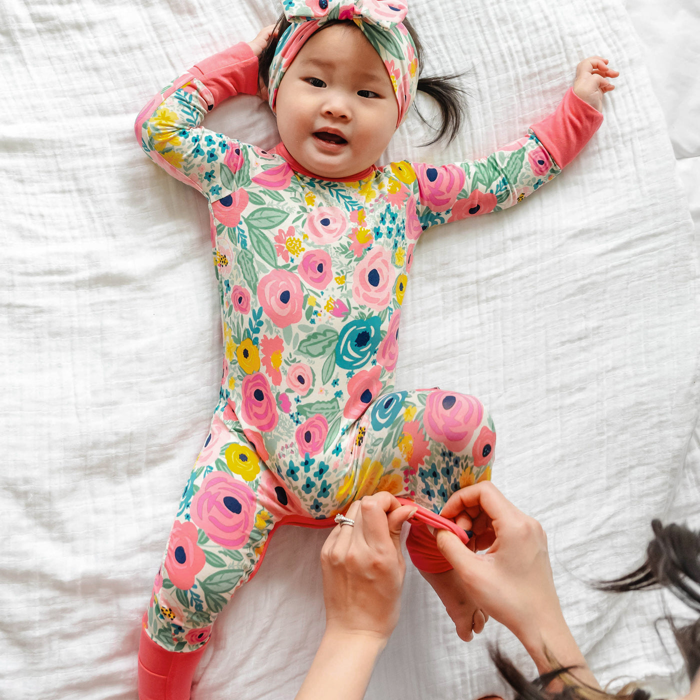 Secret Garden Crescent Zippy