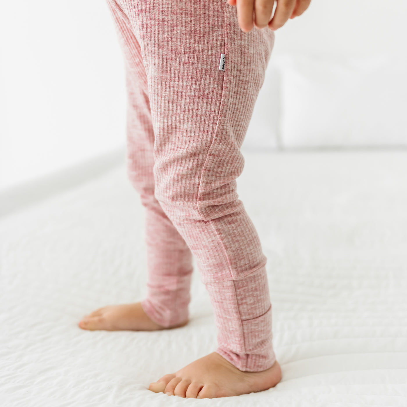 Heather Mauve Ribbed Zippy