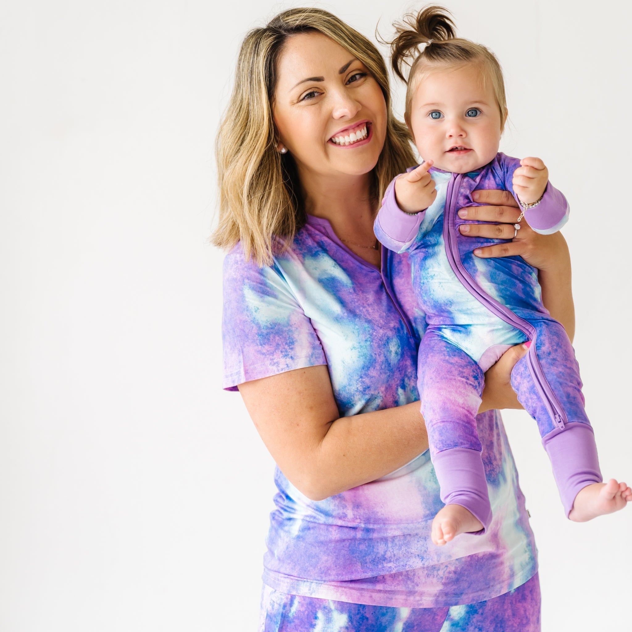 Purple Watercolor Zippy