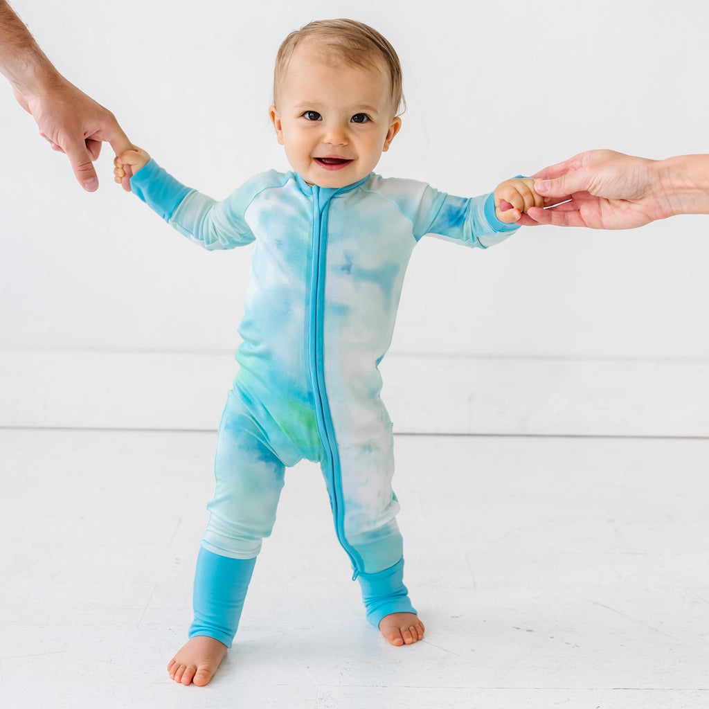 Tidepool Watercolor Zippy